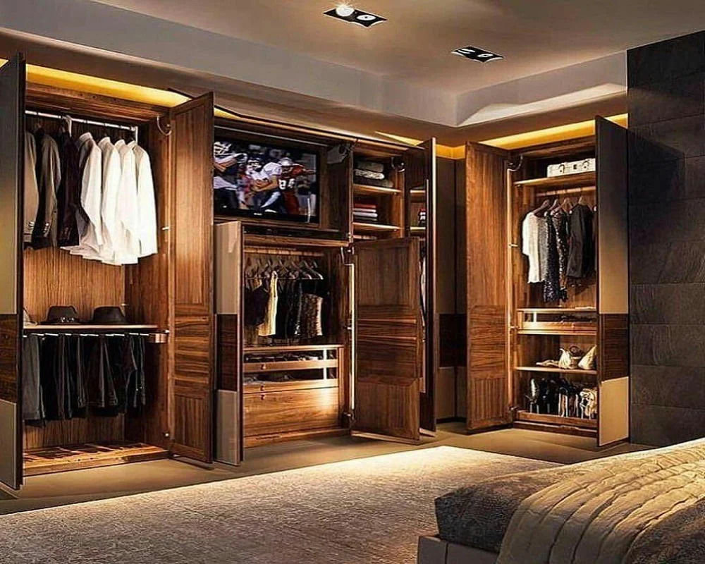 luxury walk-in wardrobe design ideas